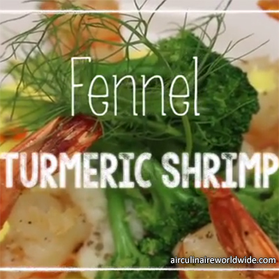 Fennel Turmeric Shrimp
